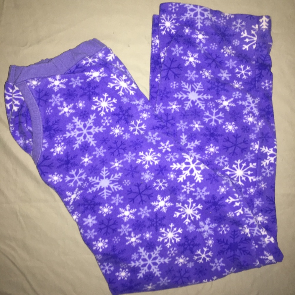 Purple pajama pants lg